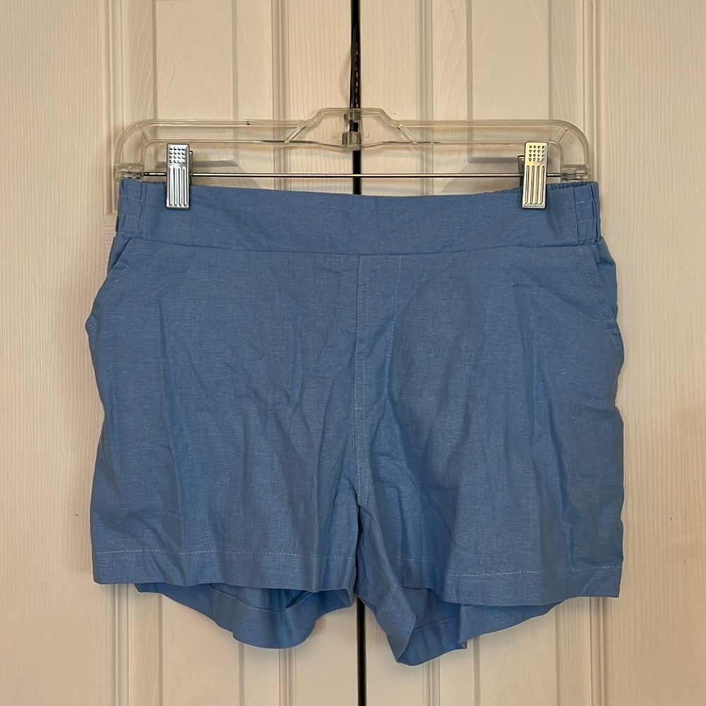NWT- Women’s Baby Blue Shorts with Elastic Waist